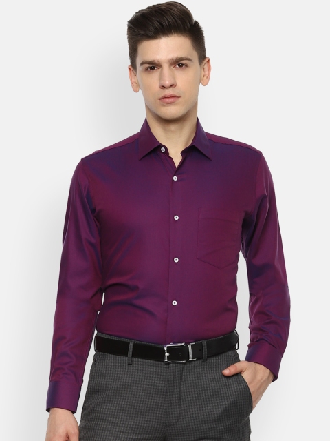 

Van Heusen Men Purple Opaque Formal Shirt