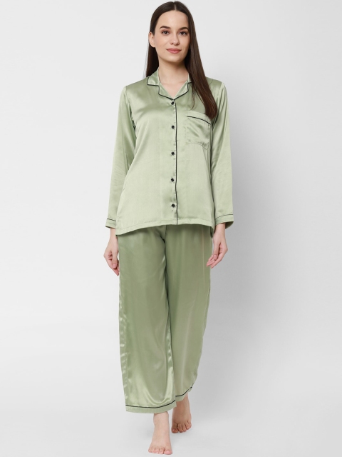 

Twenty3 Women Green Night Suit