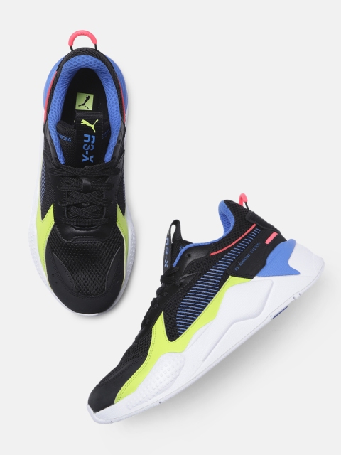 

Puma Unisex Black & Blue x RS-X TOYS Sneakers