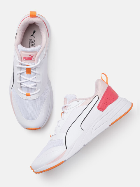 

Puma Unisex White Mesh Avionic SoftFoam Running Shoes