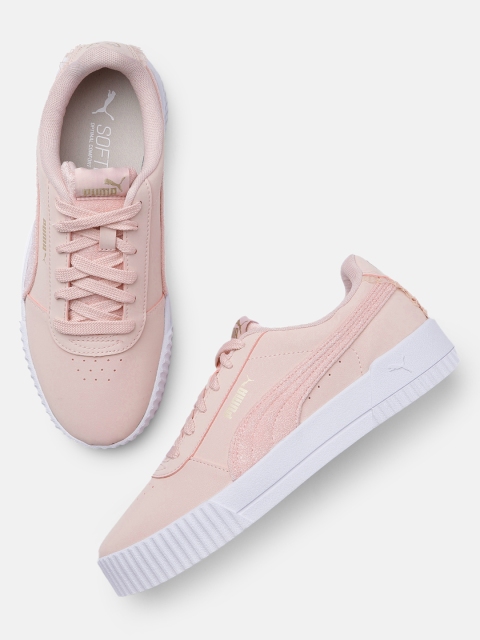 

Puma Women Pink Carina Ruffle Sneakers
