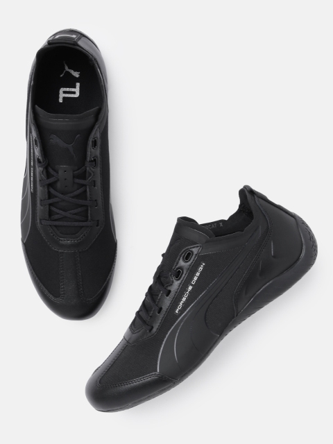 

PUMA Motorsport Men Black Porsche Design Speedcat X Leather Sneakers