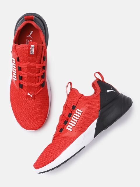 

Puma Men Red and Black Retaliate Block SoftFoam Training Shoes