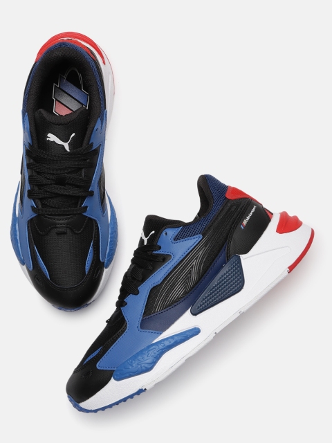 

PUMA Motorsport Unisex Black & Blue BMW M RS-Z Textured Sneakers