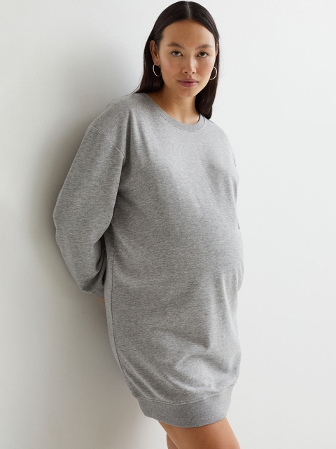

H&M Grey MAMA Sweatshirt dress