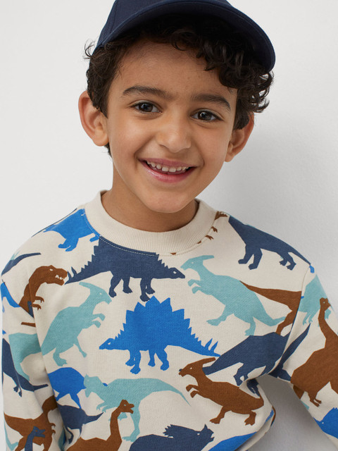 

H&M Boys Beige Sweatshirt