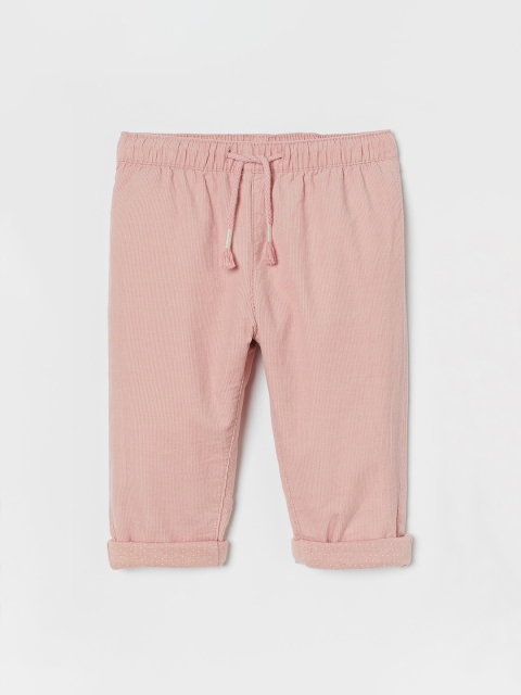 

H&M Kids-Girls Lined Corduroy trousers, Pink