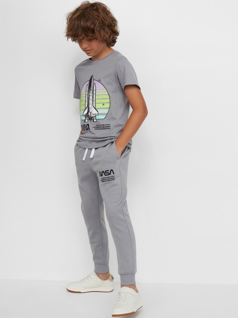 

H&M Kids-Unisex Grey 2-Piece Cotton Set