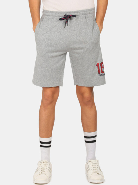 

U S Polo Assn Men Grey Regular Shorts