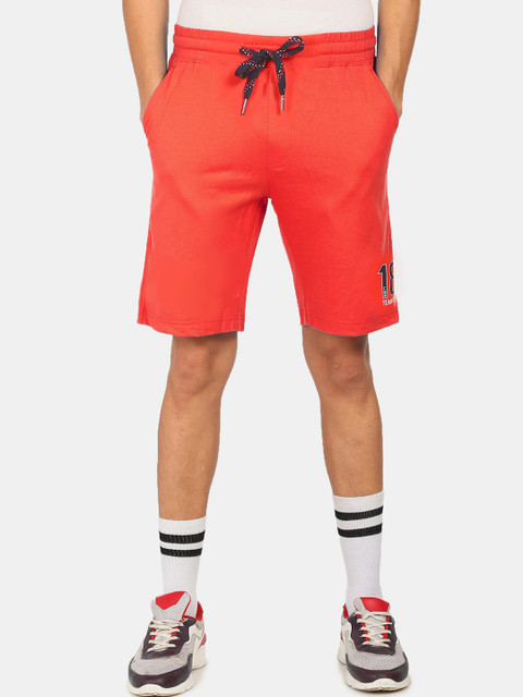 

U S Polo Assn Men Red Regular Shorts