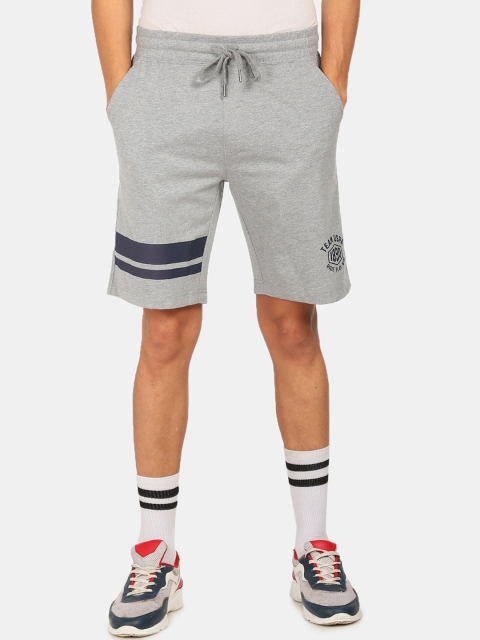 

U S Polo Assn Men Grey Sports Shorts