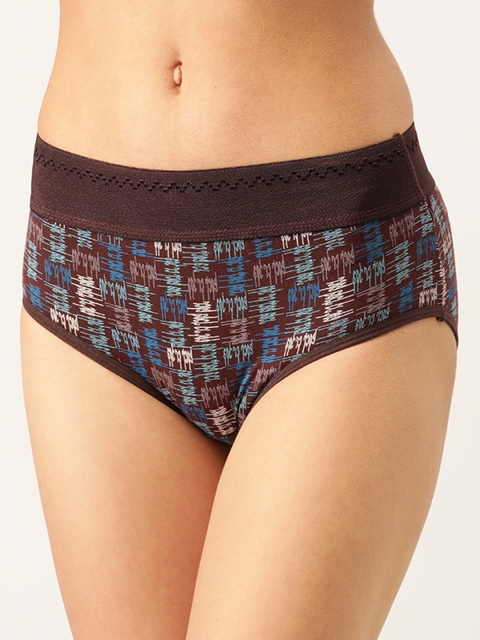 

Lady Lyka Womens Brown Cotton Hipster Panty - SOLITARE-GOLD-2