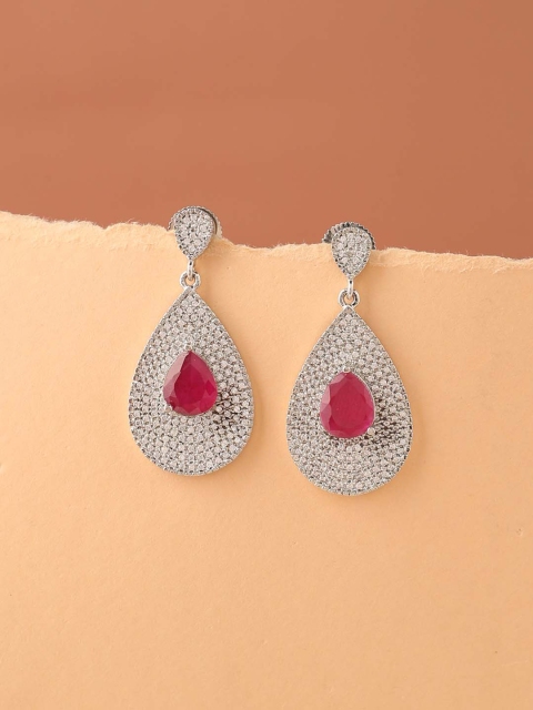 

Tistabene Pink Contemporary Drop Earrings