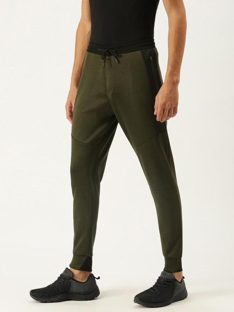 

Proline Active Men's Green Solid Opaque Trackpant, Olive