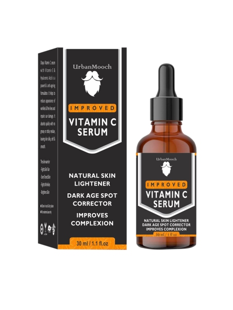 

UrbanMooch Set of Detan Face Pack & Vitamin C Face Serum, Black