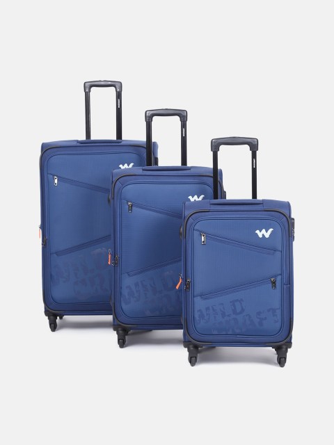 

Wildcraft Navy Blue Large Trolley Bags