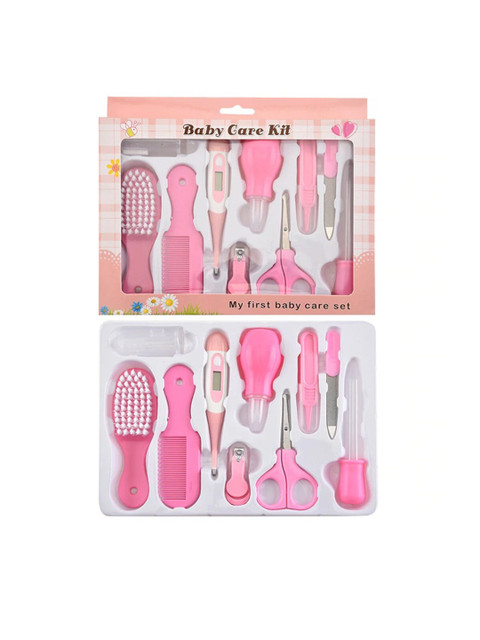

GUCHIGU Infant Baby Pink Sustainable Nails Manicure Kit -10 pieces