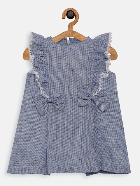 

Aomi Girls Blue A-Line Dress