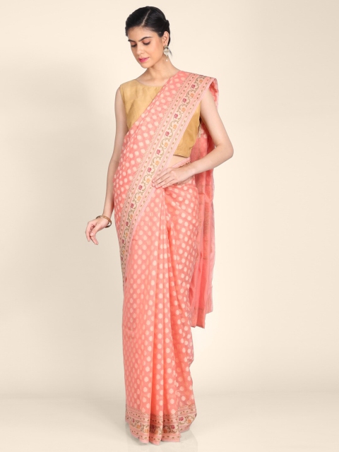 

Shruti and Mangaaysh Women Peach
