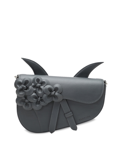 

Clotche Charcoal PU Structured Satchel