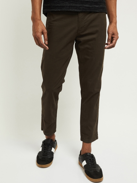 

max Men Green Trousers