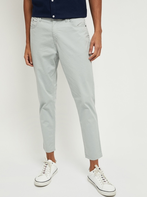 

max Men Grey Trousers