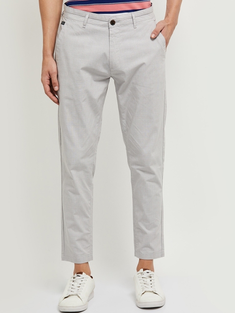

max Men Grey Trousers