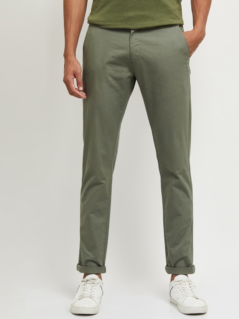 

max Men Green Trousers