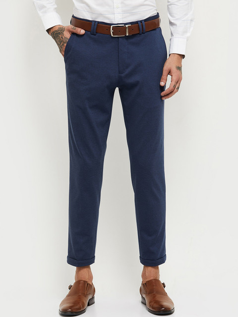 

max Men Blue Trousers