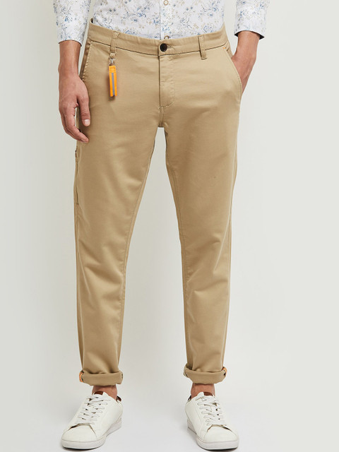 

max Men Khaki Chinos Trousers