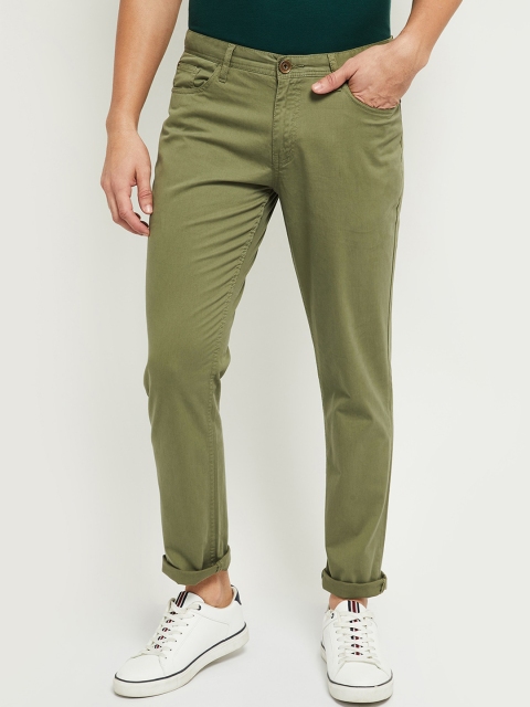 

max Men Green Trousers