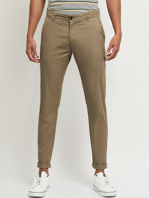 

max Men Khaki Chinos Trousers