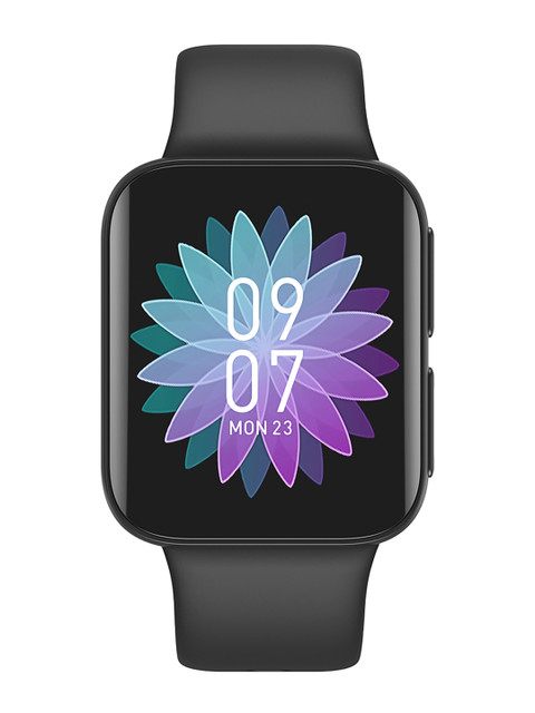 

OPTA Unisex Black Bluetooth Fitness Smart Watch SB-245