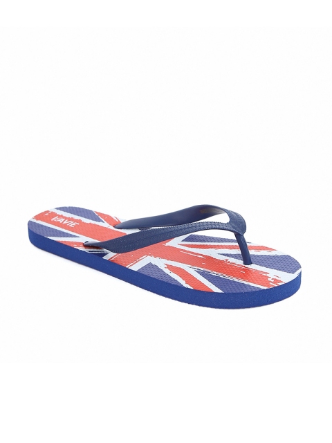 

Lavie Women Blue & Red Printed Room Slippers