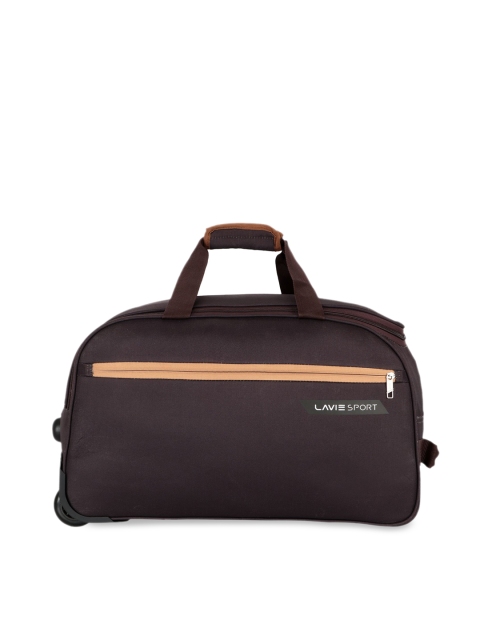 

LAVIE SPORT Brown Solid Duffel Bag