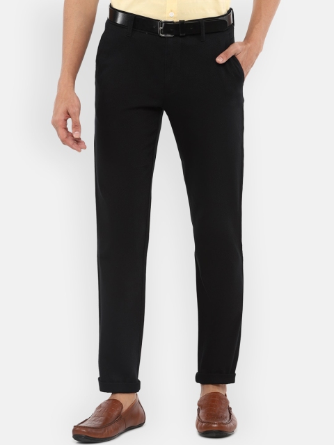 

Louis Philippe Sport Men Black Slim Fit Trousers