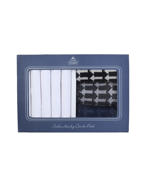 

Alvaro Castagnino Men Accessories Gift Set, Grey