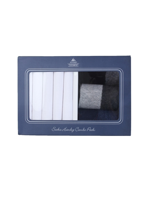 

Alvaro Castagnino Men Accessories Gift Set, Grey
