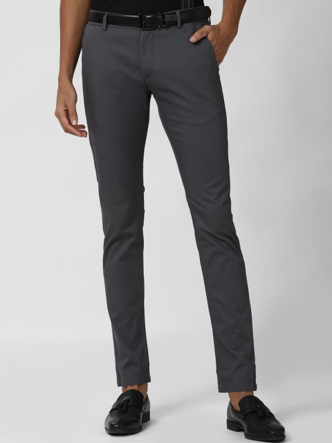 

Peter England Casuals Men Grey Skinny Fit Trousers
