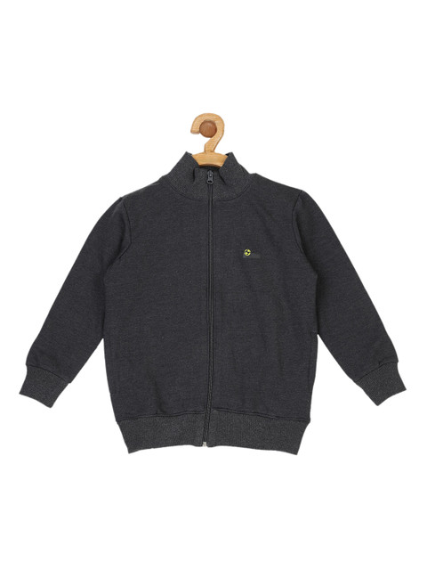 

Sweet Dreams Boys Charcoal Grey Solid Track Suit