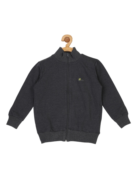 

Sweet Dreams Boys Charcoal Grey Solid Track Suit