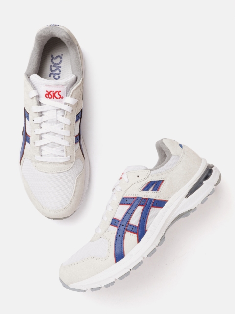 

ASICS Men White GT-II 2000 Striped Sneakers