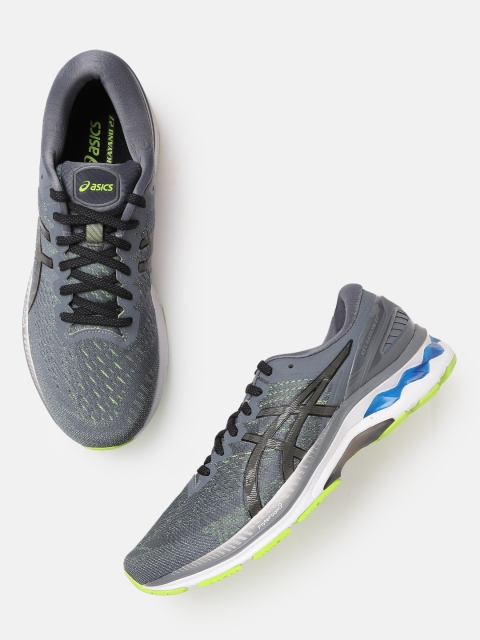 

ASICS Men Grey GT-II 2000 Striped Sneakers