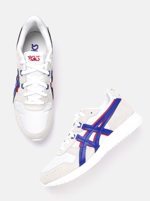 

ASICS Men White Solid Lyte Classic Sneakers