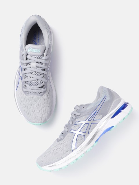 

ASICS Women Grey Woven Design GT-2000 9 Running Shoes