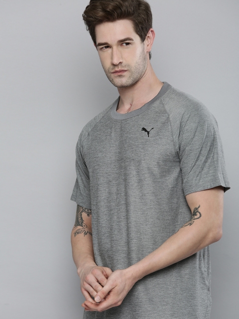 

Puma Men Grey Studio Short T-shirt
