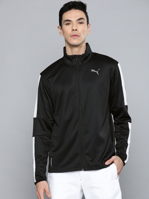 

Puma Men Black Favourite Blaster Knitted DryCELL Sporty Jacket
