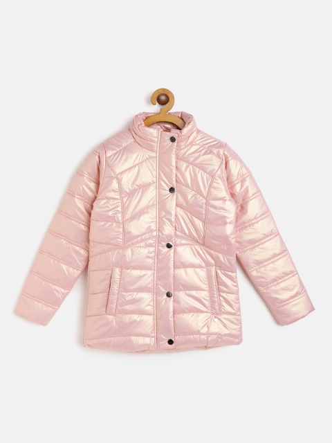 

Monte Carlo Girls Pink Padded Jacket with Sheen Effect