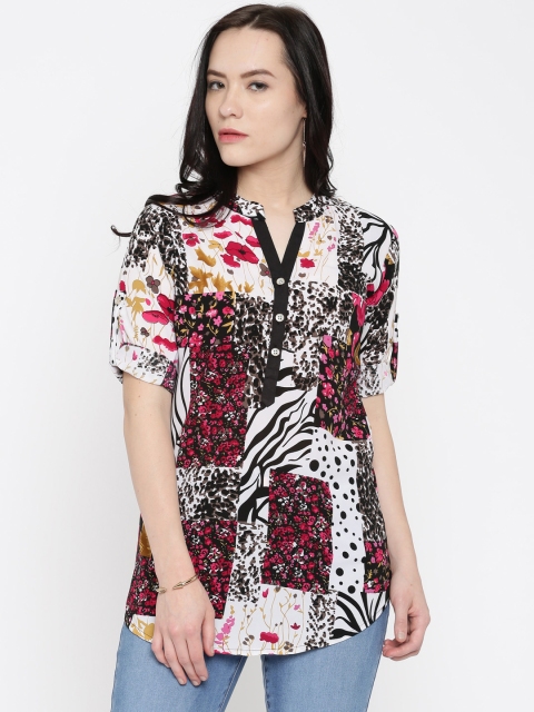 

Soch Outlet Black & White Printed Tunic