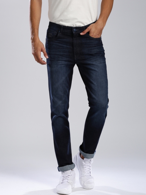 

HRX by Hrithik Roshan Men Blue Tapered Fit Stretchable Jeans